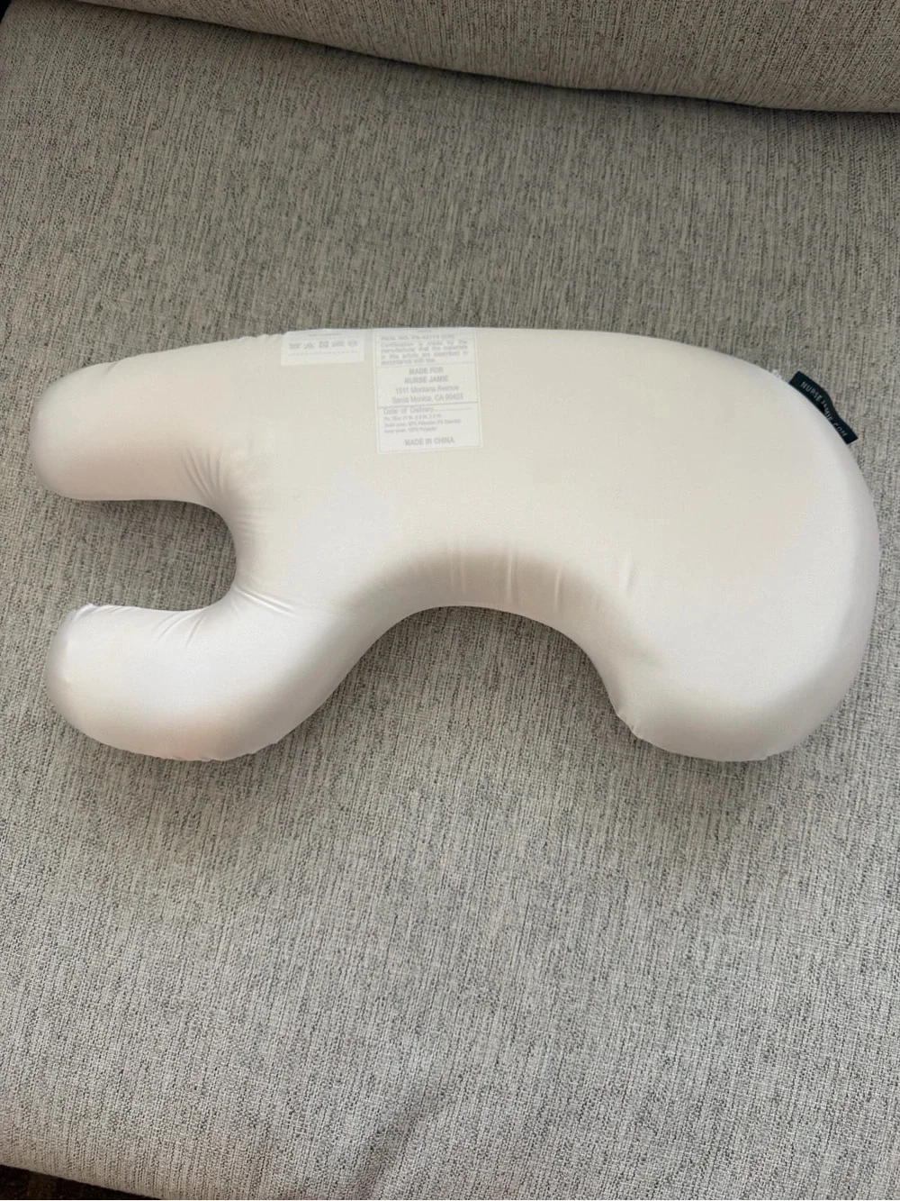 Nurse Jamie Cream Pillow